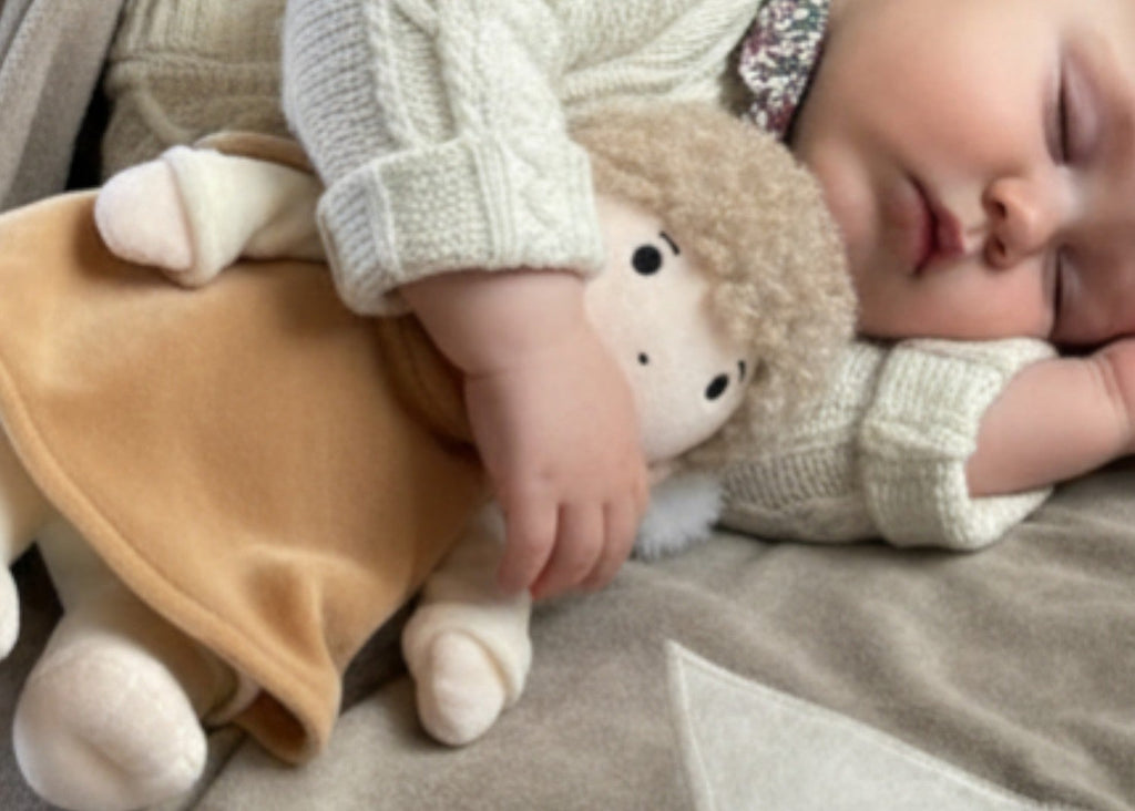 Doudou Ange gardien avec berceuse