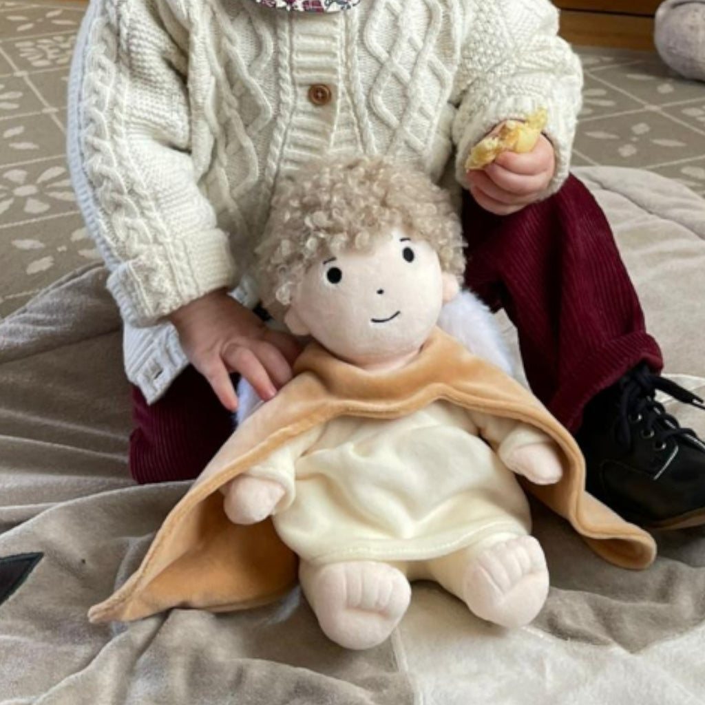 Doudou Ange gardien avec berceuse