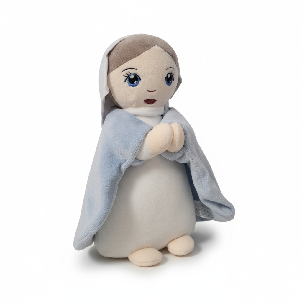 Doudou Vierge Marie avec berceuse